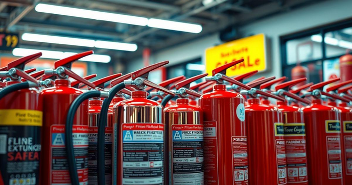 Venda de extintores é essencial para a segurança; descubra como escolher o ideal